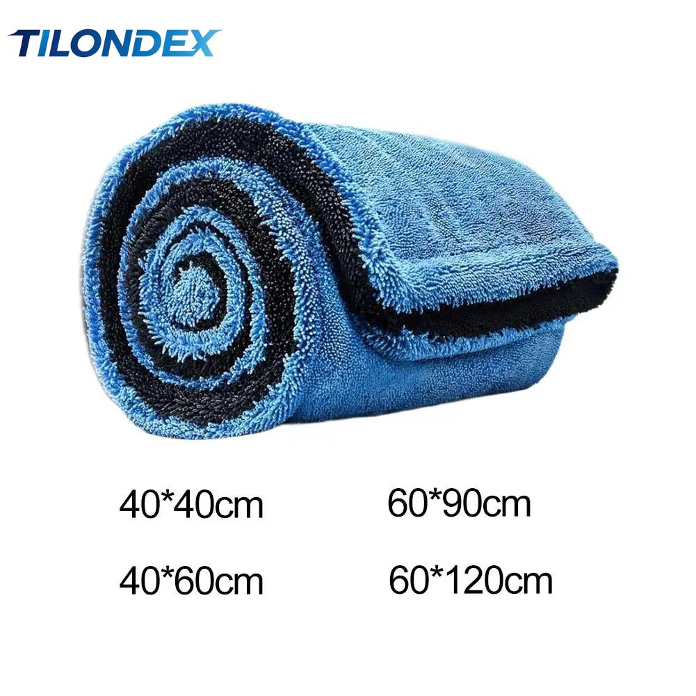 1/2PC 1000GSM Dual-Sided Micro - Microfiber Towel Detailing ulasan dan harga